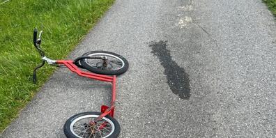 Der Fahrer eines Trottinetts sowie ein E-Bike-Fahrer sind bei der Kollision in Brülisau AI gestürzt und haben sich verletzt.