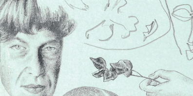 Illustration aus Caroline Arnis neuem Buch «Lauter Frauen. Zwölf historische Porträts», das im Anna Göldi Museum präsentiert wird.