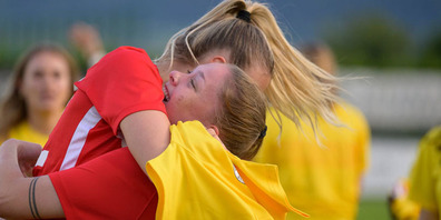 Grossartiger Erfolg: FCRJ Frauen steigen in die Super League auf.