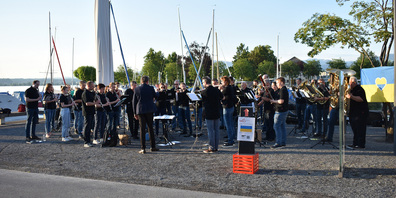 Bei traumhaftem und warmem Wetter an der Lachner Seepromenade entstanden Feriengefühle. 