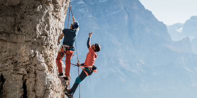 Wie in vielen anderen Risikosportarten kann auch beim Bergklettern immer etwas schiefgehen (Symbolbild)