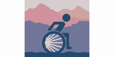 Pilgern auf dem Jakobsweg ist neu auch für Rollstuhlfahrende möglich.