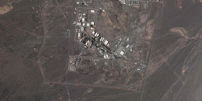 HANDOUT - Die unterirdische iranische Nuklearanlage Natanz. Foto: Planet Labs Pbc/Planet Labs PBC/AP/dpa - ACHTUNG: Nur zur redaktionellen Verwendung im Zusammenhang mit der aktuellen Berichterstattung und nur mit vollständiger Nennung des vorsteh...