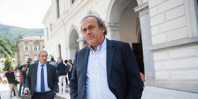 Ex-Uefa-Präsident Michel Platini hat am Donnerstag vor dem Bundesstrafgericht in Bellinzona alle Anschuldigungen von sich gewiesen. Geld habe ihn im Grund nicht interessiert, sagte er. (Archivbild)