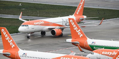 Easyjet hat wegen Personalmangels zahlreiche Flüge in Europa streichen müssen. (Archivbild)