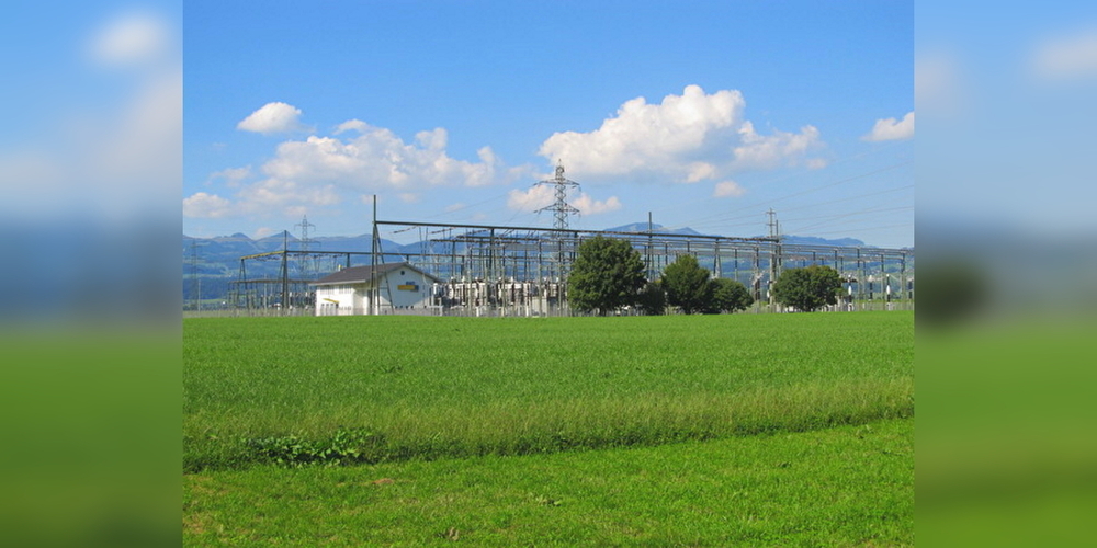 Starkstromanlagen auf dem Gebiet der Gemeinde Benken.