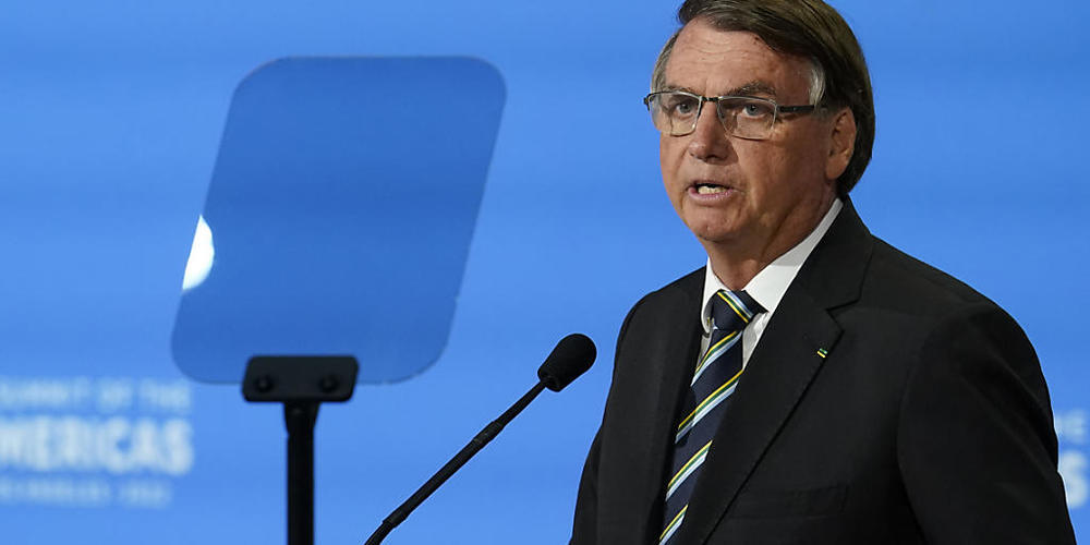 Jair Bolsonaro, Präsident von Brasilien. Foto: Marcio Jose Sanchez/AP/dpa