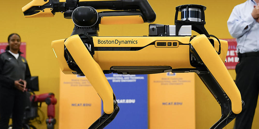 Der Roboterhund "Spot", entwickelt vom US-Hersteller Boston Dynamics, ist neu versuchsweise in der archäologischen Stätte Pompeji in Italien unterwegs. (Archivbild)