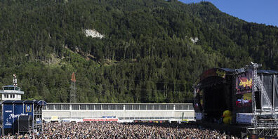 84'000 Musikbegeisterte strömten in den vergangenen Tagen ans Greenfield-Festival in Interlaken.