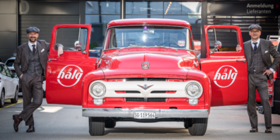 Roger und Marcel Baumel an ihrer Tour de Suisse