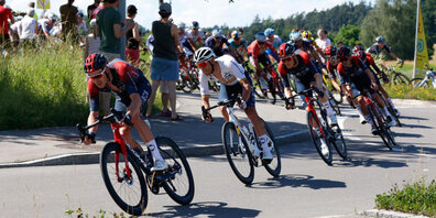 Die Tour de Suisse 2022 durchquerte bei ihrer ersten Etappe auch Ottikon ZH.