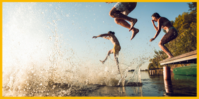 Diese Woche dürfte das kühle Nass eine grosse Anziehung auf alle haben. 