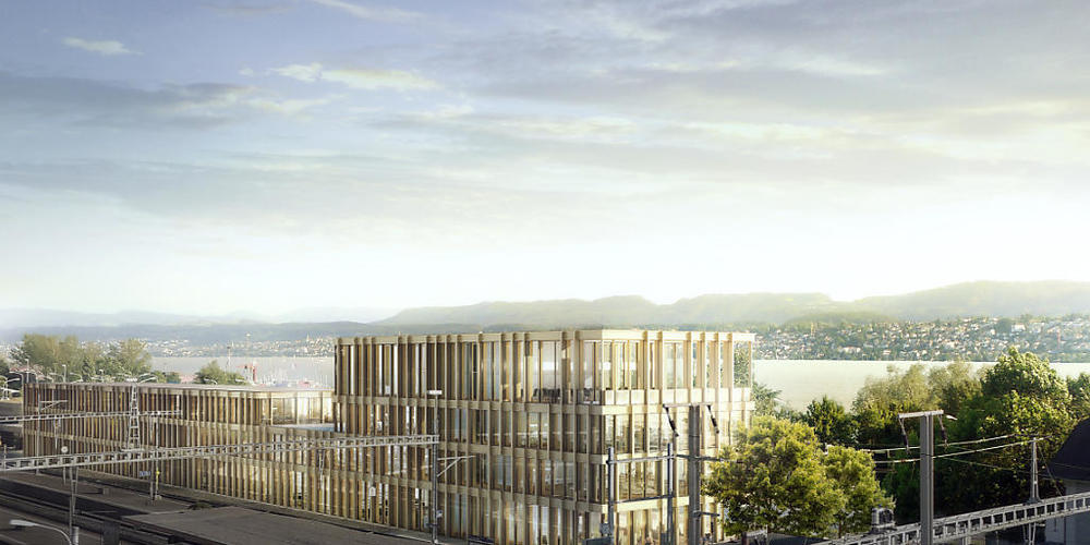 Nach dem positiven Bundesgerichtsentscheid wollen die SBB 2024 mit dem Bau von "Vuelo" beginnen. (Visualisierung)