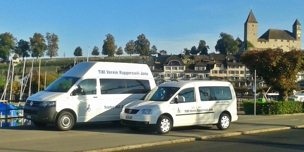  Der Tixi-Verein Rollstuhlbus Rapperswil-Jona führt Fahrten für rollstuhlabhängige und schwer gehbehinderte Patienten durch.