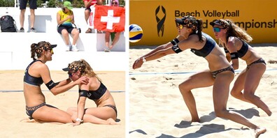 Tanja Hüberli und Nina Brunner müssen ihren Traum um eine WM-Medaille begraben. 
