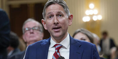 Greg Jacob, Berater des ehemaligen Vizepräsidenten Pence, wird von dem Sonderausschuss des Repräsentantenhauses befragt. Foto: Susan Walsh/AP/dpa