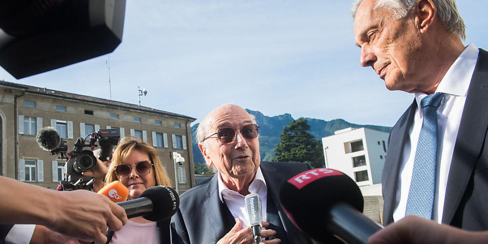 Vor dem Bundesstrafgericht stand am Freitag das Plädoyer des Verteidigers von Joseph Blatter auf der Traktandenliste.