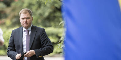 Der ukrainische Botschafter in der Schweiz , Artem Rybchenko, ist der Schweiz dankbar, dass sie die Konferenz für den Wiederaufbau der Ukraine in Lugano organisiert. (Archivbild)