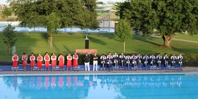 Am kommenden Donnerstag, 07. Juli 2022 startet der SC Kreuzlingen in die Playoffs. Das Foto zeigt das Spiel SC Kreuzlingen gegen Lugano NPS vom 17. Juni 2022.