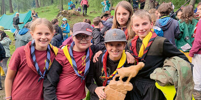 Siegertruppe Fähnlilauf.