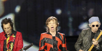 Die Rolling Stones werden im Rahmen ihrer Sixty-Tour definitv nicht in der Schweiz auftreten: Ronnie Wood, Mick Jagger und Keith Richards (von links nach rechts).