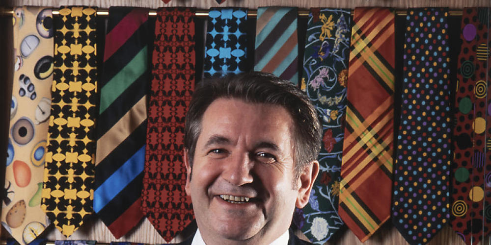 Er war der Kopf hinter der Erfolgsgeschichte von Fabric Frontline: Seidenkoenig Andi Stutz, hier auf einem Bild von 1994. Nun stellt Fabric Frontline seinen Betrieb ein. (Archivbild)