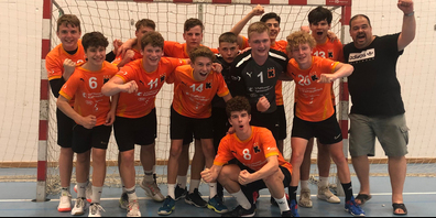 Die U17 der Kadetten zeigten einen starken Auftritt in Thun.