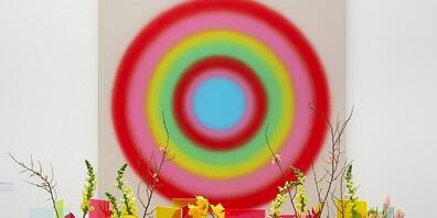 Im Aargauer Kunsthaus nur diese Woche zu sehen: Florale Interpretation eines Werks von Ugo Rondinone.