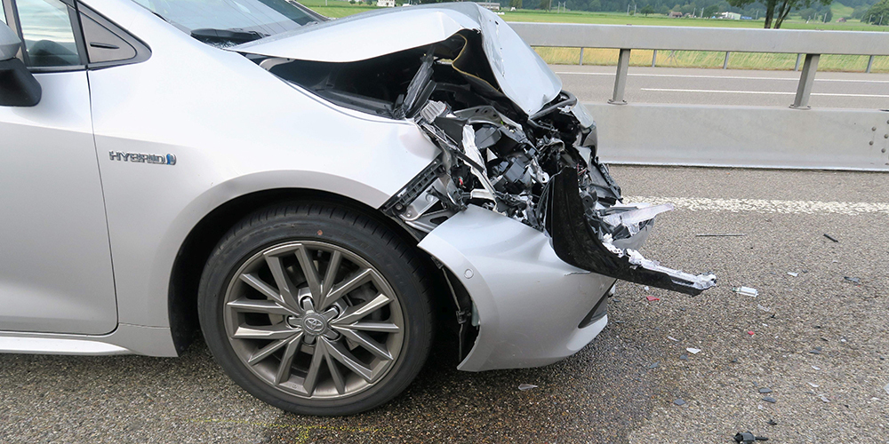 An den Fahrzeugen entstand Sachschaden, Personen wurden keine verletzt. 