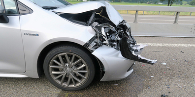 An den Fahrzeugen entstand Sachschaden, Personen wurden keine verletzt. 