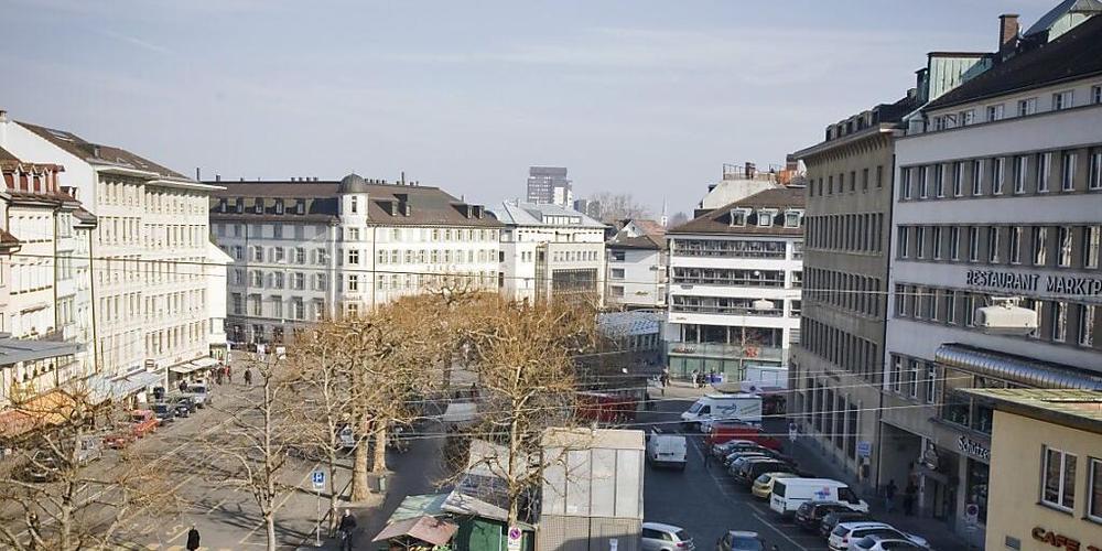 Seit mehr als zehn Jahren wird über die Neugestaltung des St. Galler Marktplatzes diskutiert. Umstritten ist unter anderem ein geplanter Marktpavillon. (Archivbild)