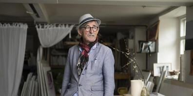 Hans Schweizer ist kein Freiluftmaler, lieber arbeitet er in seinem Atelier in Gais AR.