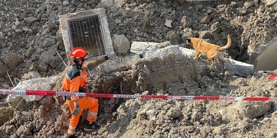 Auf einer Baustelle in Feusisberg ist eine Baugrube eingestürzt – drei Männer starben.