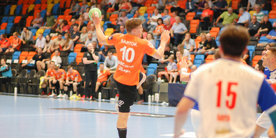 Die Kadetten Schaffhausen starten mit einem Sieg in die Playoff-Halbfinal-Serie. 