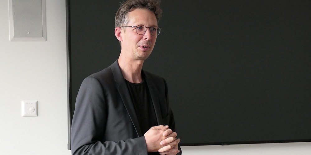 Meinungsforscher Michael Hermann hielt in St.Margrethen ein Referat zum Thema «Was die Schweiz zusammenhält - und was sie trennt»