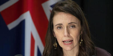 ARCHIV - Bei Jacinda Ardern ist ein Schnelltest «klar positiv» ausgefallen. Foto: Mark Mitchell/Pool New Zealand Herald/dpa