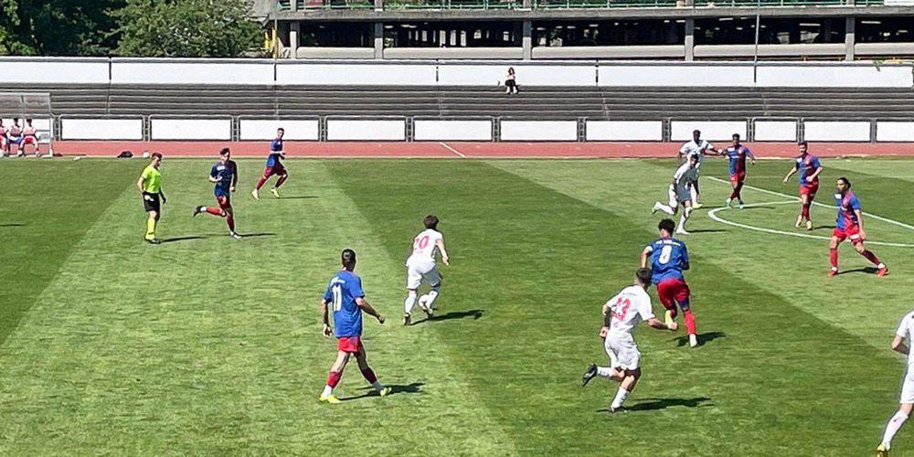 In der Partie gegen die U21 des FCB gab es gleich 10 Treffer - mit schlechtem Ausgang für die Rosenstädter.