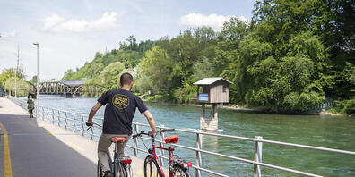 Das Reussufer im Westen der Stadt Luzern kann aufgewertet werden.