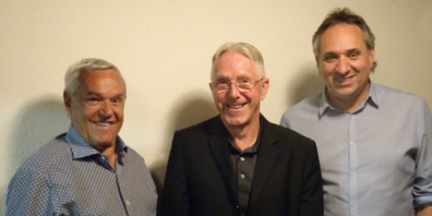 (von links nach rechts) Hans Inauen, Toni Egger und Sandro Pizzingrilli 