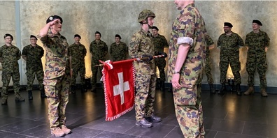 Franziska Heigl wurde am 13. Mai zur Frau Hauptmann Armeeseelsorgerin befördert