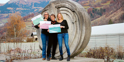 v.l.: Barbara Tschopp, Madeleine Amport und Natalia Kramer. 