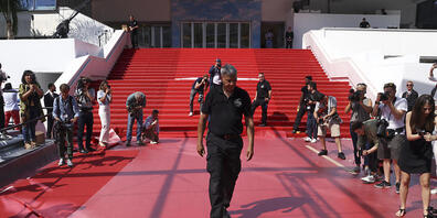 In Cannes laufen die Vorbereitungen auf Hochtouren. Foto: Vianney Le Caer/Invision/AP/dpa