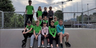Forti Athletics stand in Teufen im Einsatz. 