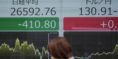 Japans Wirtschaft pendelt derzeit von Quartal zu Quartal zwischen Wachstum und Schrumpfung. (Archivbild)