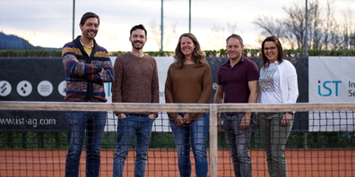 Der neue Vorstand des Tennisclubs Ebnat-Kappel
