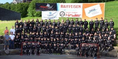 Teamfoto des UHC Nesslau Sharks