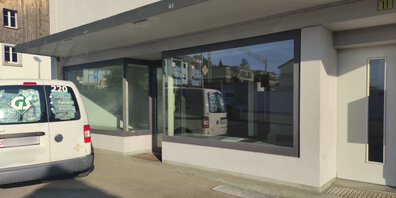 Hier dürfte bald ein Take-away eröffnen. Die Baueingabe jedenfalls ist erfolgt.