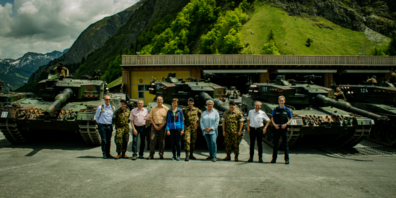 Die Regierung des Kanton Thurgaus verschaffte sich selbst ein Bild über die Motivation und Bereitschaft des Mech Bat 14.