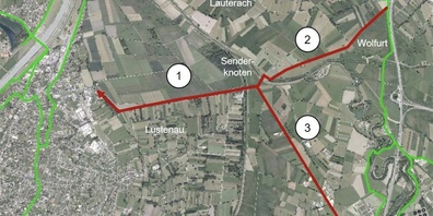 Abseits des motorisierten Verkehrs wird ein Radschnellwegenetz errichtet