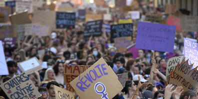 Die Unia-Frauen wollen 2023 für einen Frauenstreik mobilisieren. (Archivbild)